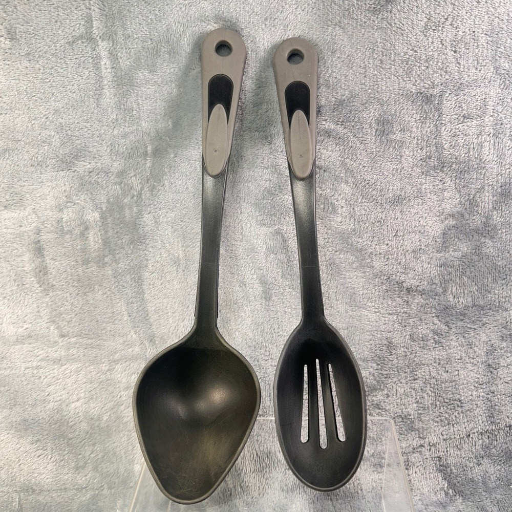 Vintage Tailor‎ Made Nylon Spoon & Slotted Spoon Replacement Set USA 420F